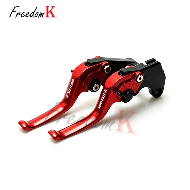لـ DL650 XT V-strom 250 650 11 - مراجعة Cnc Aluminum Adjustable Brake Clutch Levers وسعره