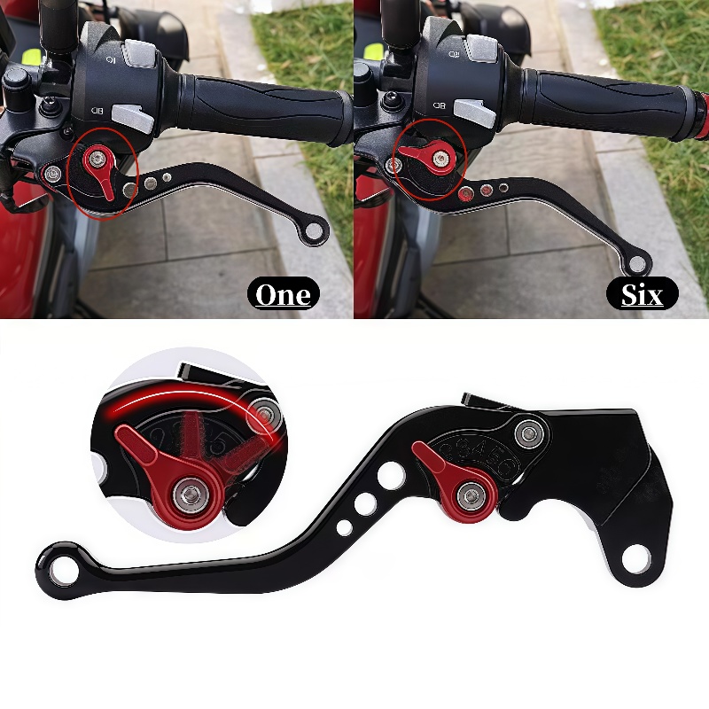 قضيب الفرامل لدراجة TRIUMPH SP - مراجعة Cnc Aluminum Adjustable Brake Clutch Levers وسعره