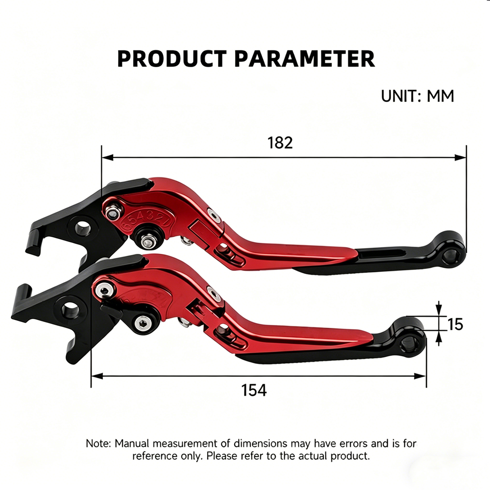 لـ FZS1000 FAZER 2001-2005 FZS - مراجعة Cnc Aluminum Adjustable Brake Clutch Levers وسعره