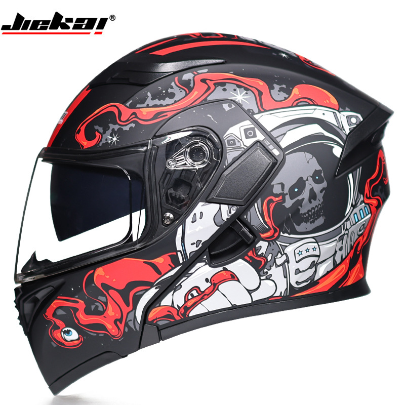 W بلوتوث مكافحة الضباب عدسة مز - مراجعة Full Face Motorcycle Helmet With Bluetooth وسعره