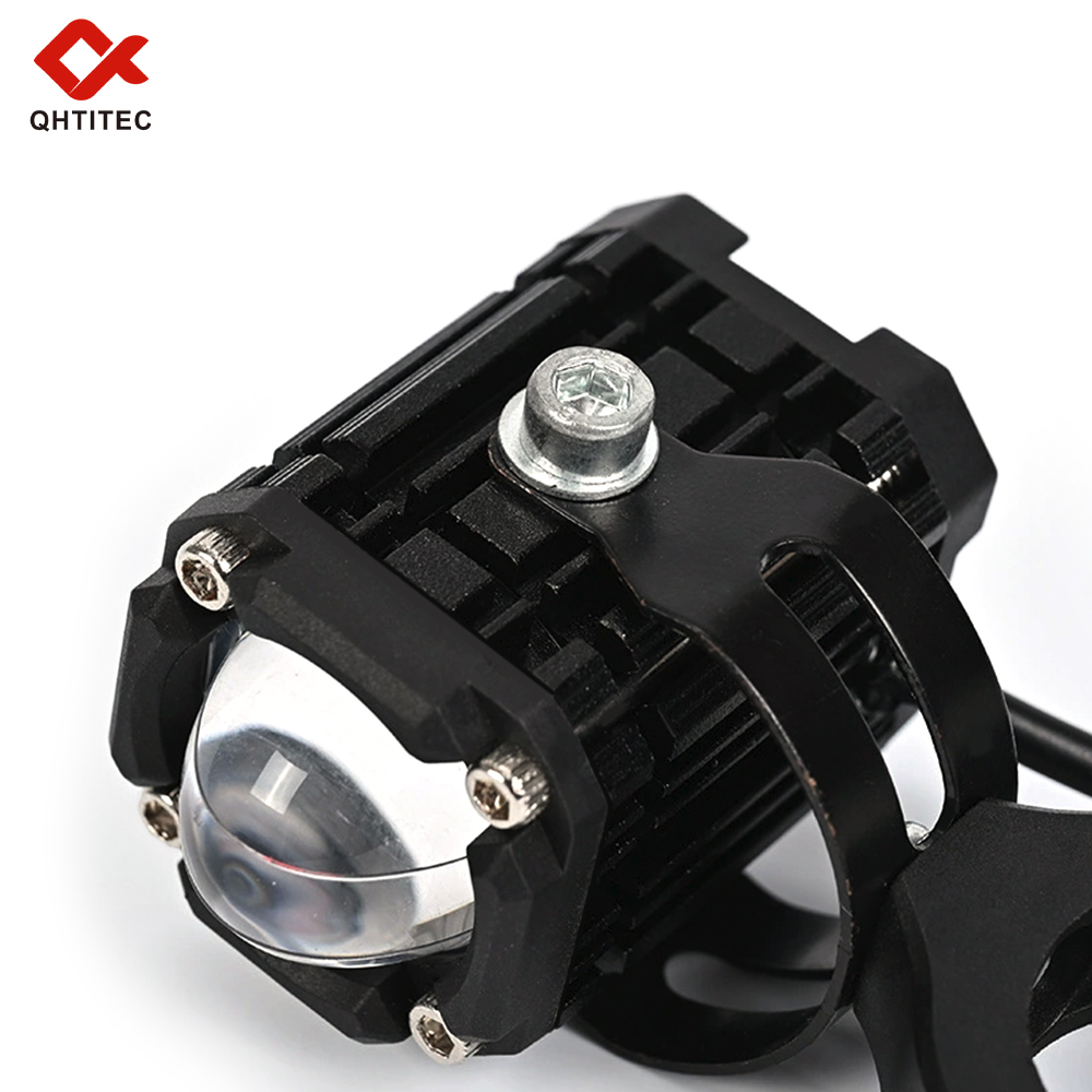 ضوء LED إضافي للدراجات النارية - مراجعة Universal Motorcycle Led Headlight Projector وسعره